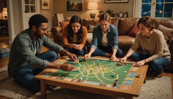 Meilleurs jeux plateau cooperation famille adultes